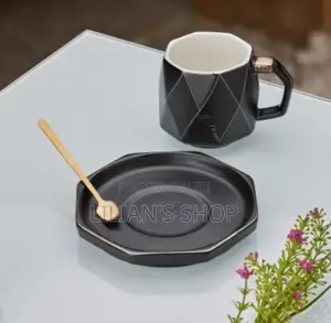 2 Pcs Ceramic Cup and Sauce