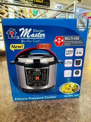 Electro Master 6.0L Pressure Cookers // 1600w // EM-MPC-1047