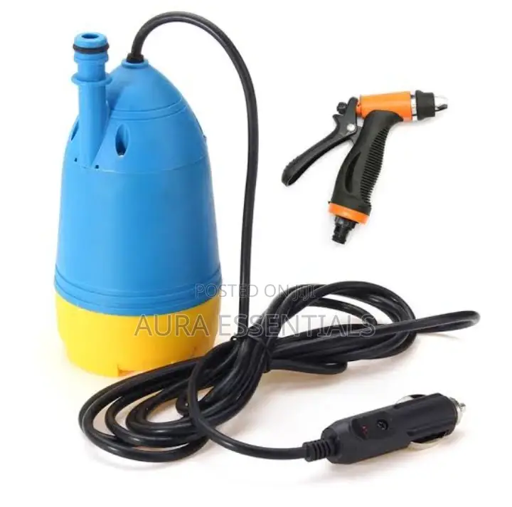 Portable High Pressure 12v Car Washing Tool Set