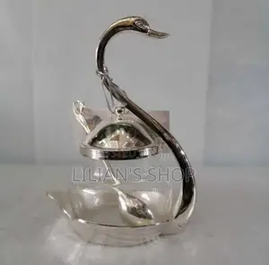 Swan Sugar Dish Salt and Pepper Bottle Bowl