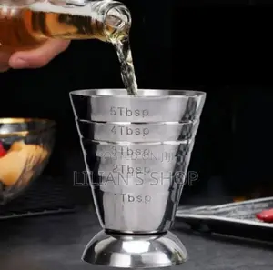 Stainless Steel Cocktail Shaker Measuring Jigger/Cup