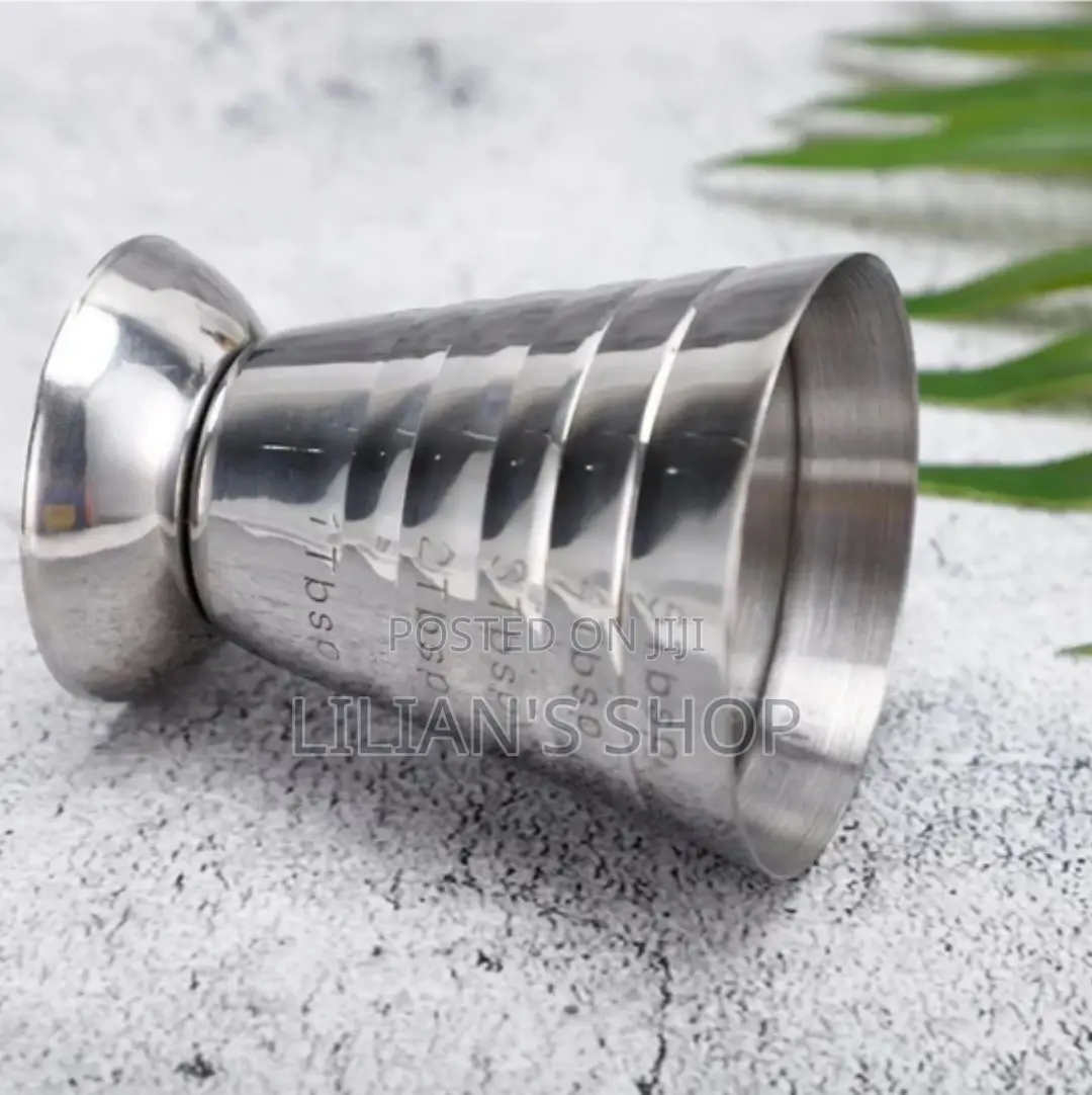 Stainless Steel Cocktail Shaker Measuring Jigger/Cup