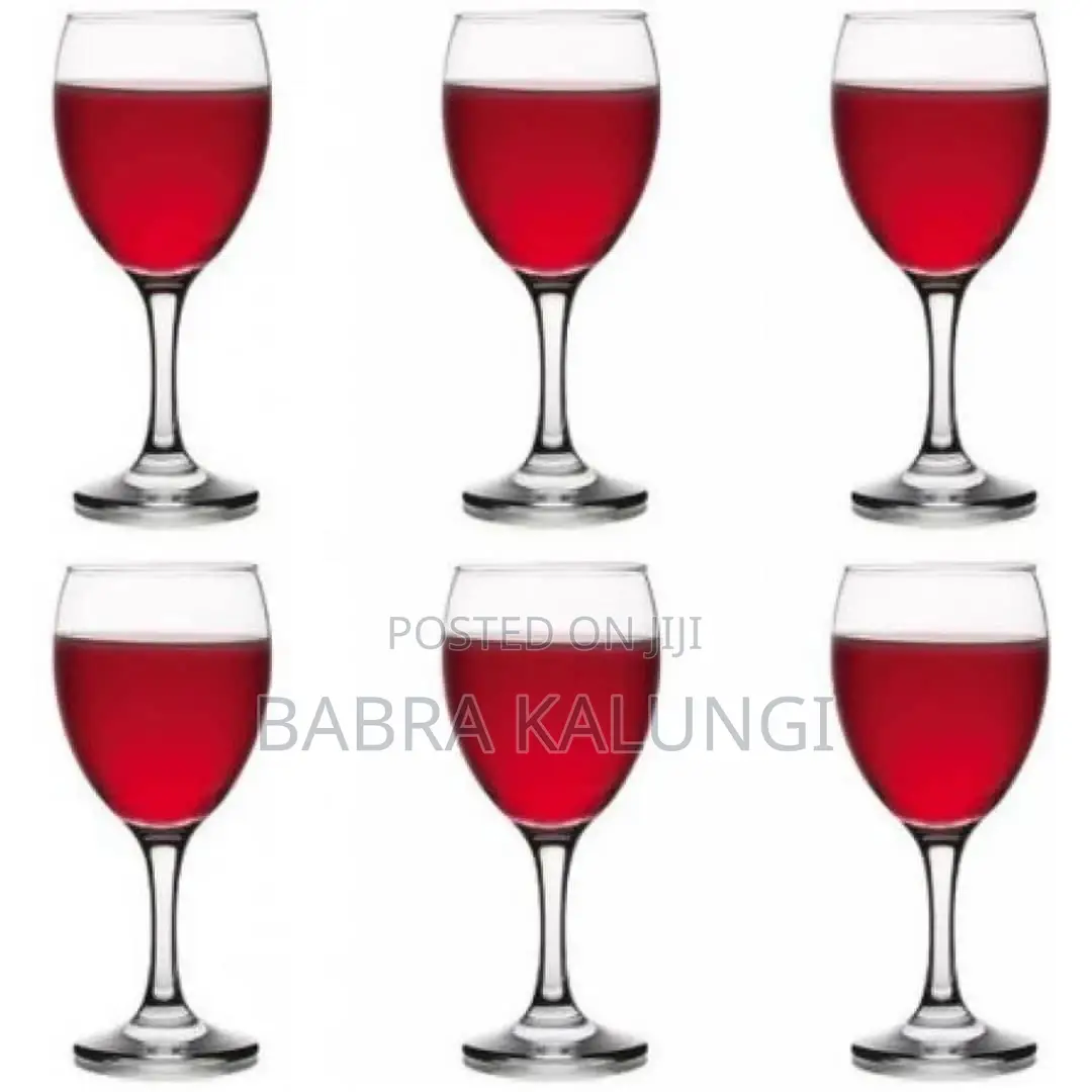 6pieces of 300 Ml Juice, Wine Glass