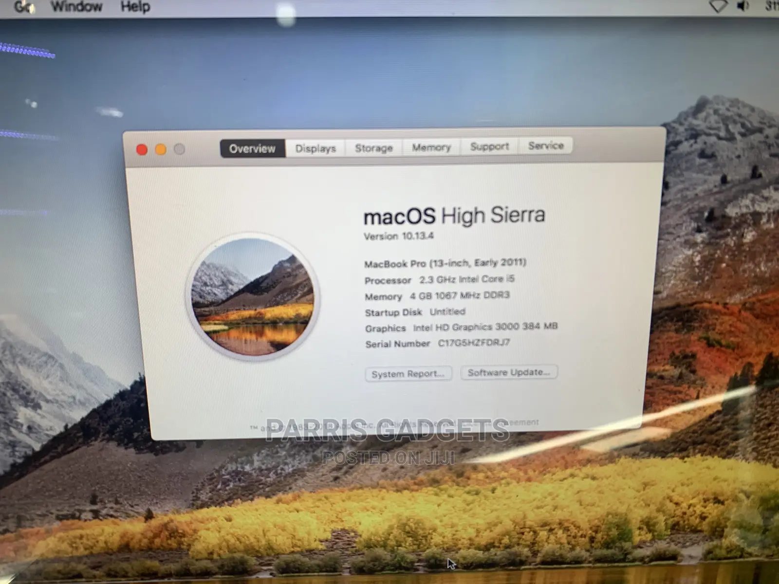 Laptop Apple MacBook 2012 4GB Intel Core I5 SSD 256GB