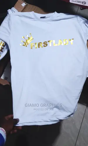 Customized Shirts "Gold Text"