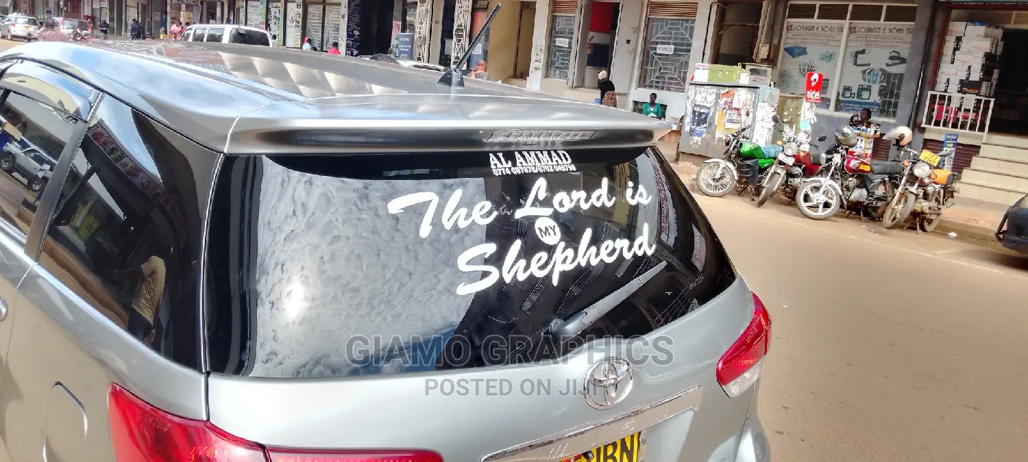 Plotted Custom Stickers for Cars
