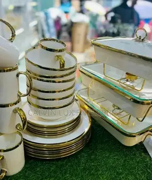 Gold Dinner Set
