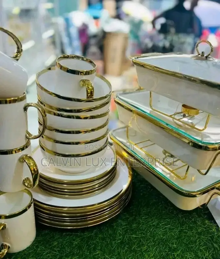 Gold Dinner Set