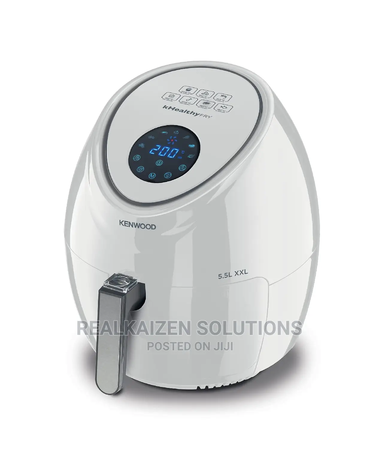 Kenwood 5.5L Xxl LCD Digital Rapid Hot Air 1800W
