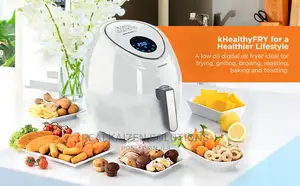 Kenwood 5.5L Xxl LCD Digital Rapid Hot Air 1800W