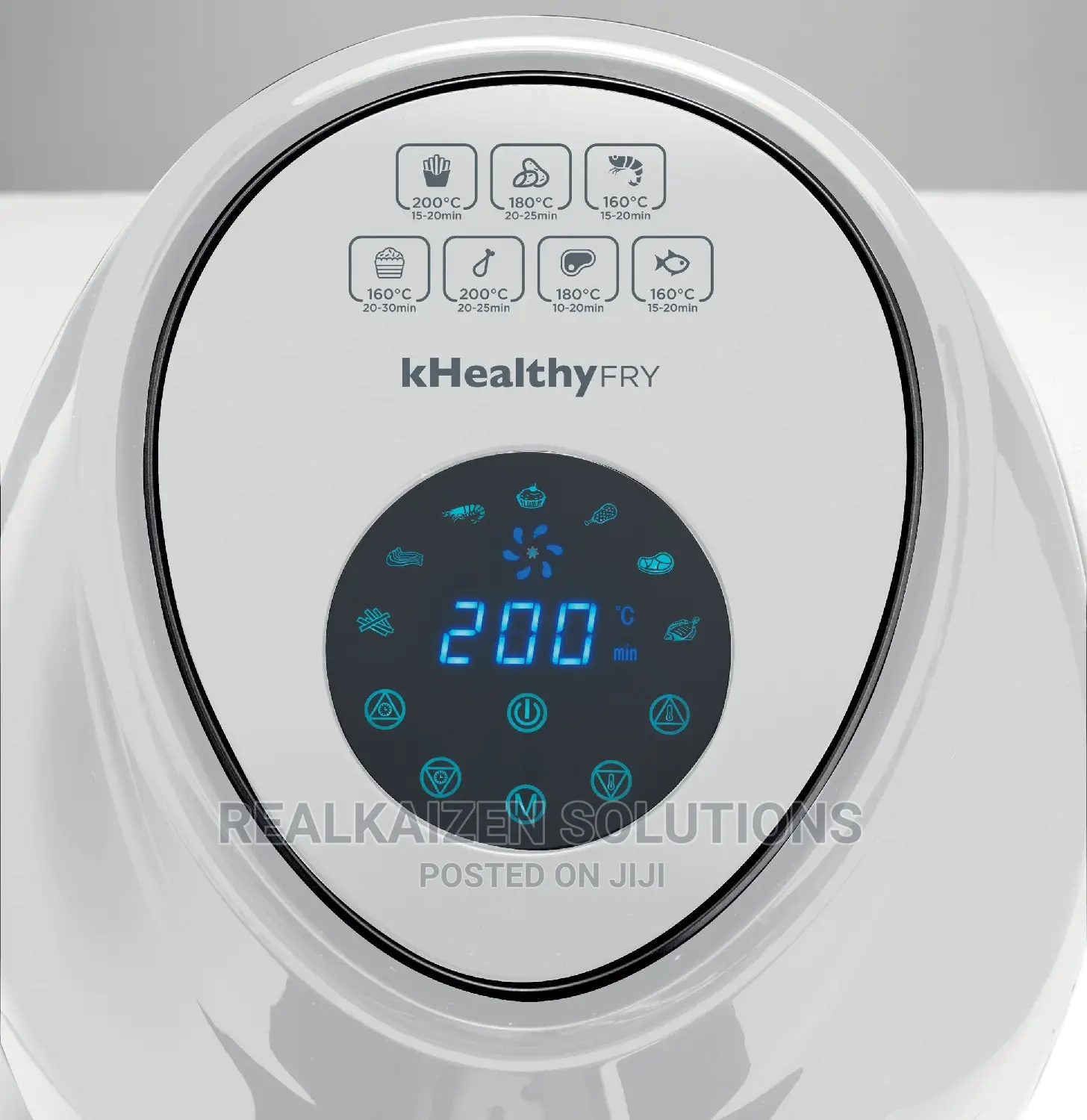 Kenwood 5.5L Xxl LCD Digital Rapid Hot Air 1800W