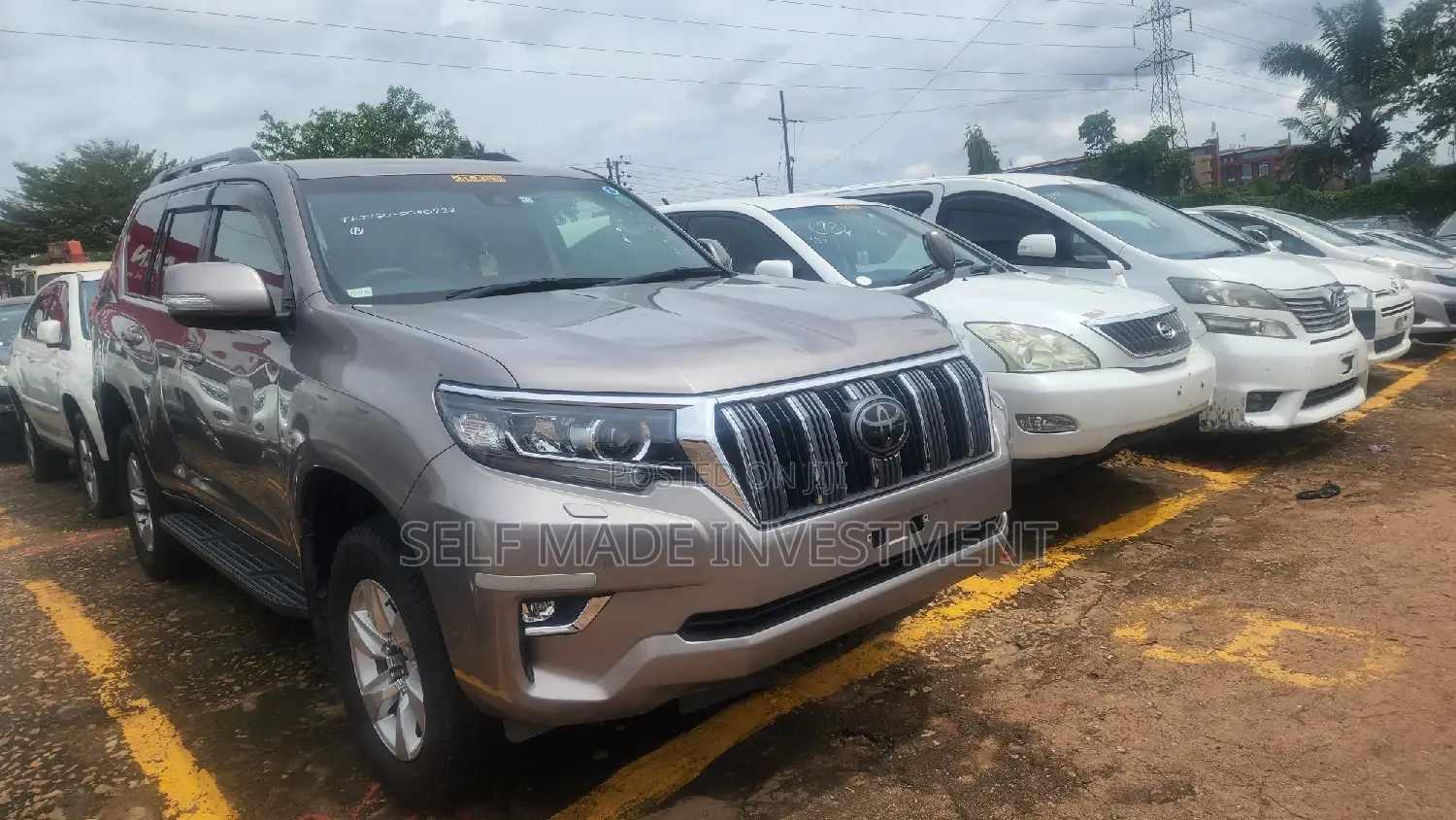 Toyota Land Cruiser Prado 2018 Beige