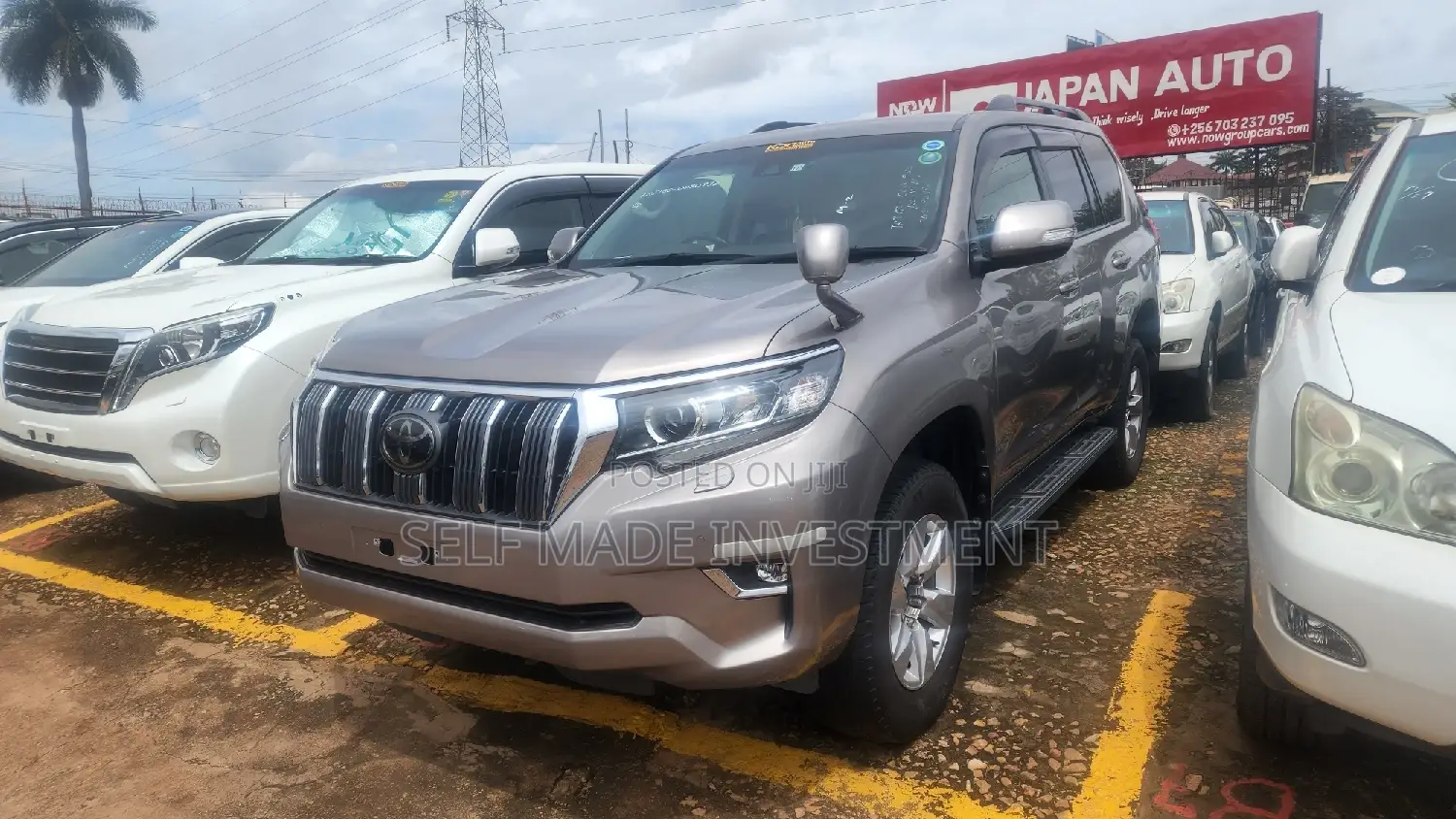 Toyota Land Cruiser Prado 2018 Beige
