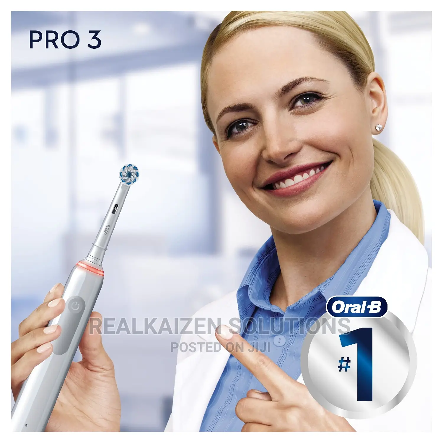 Oral-B Pro 3 - 3000 Electric Toothbrush Designed by Braun