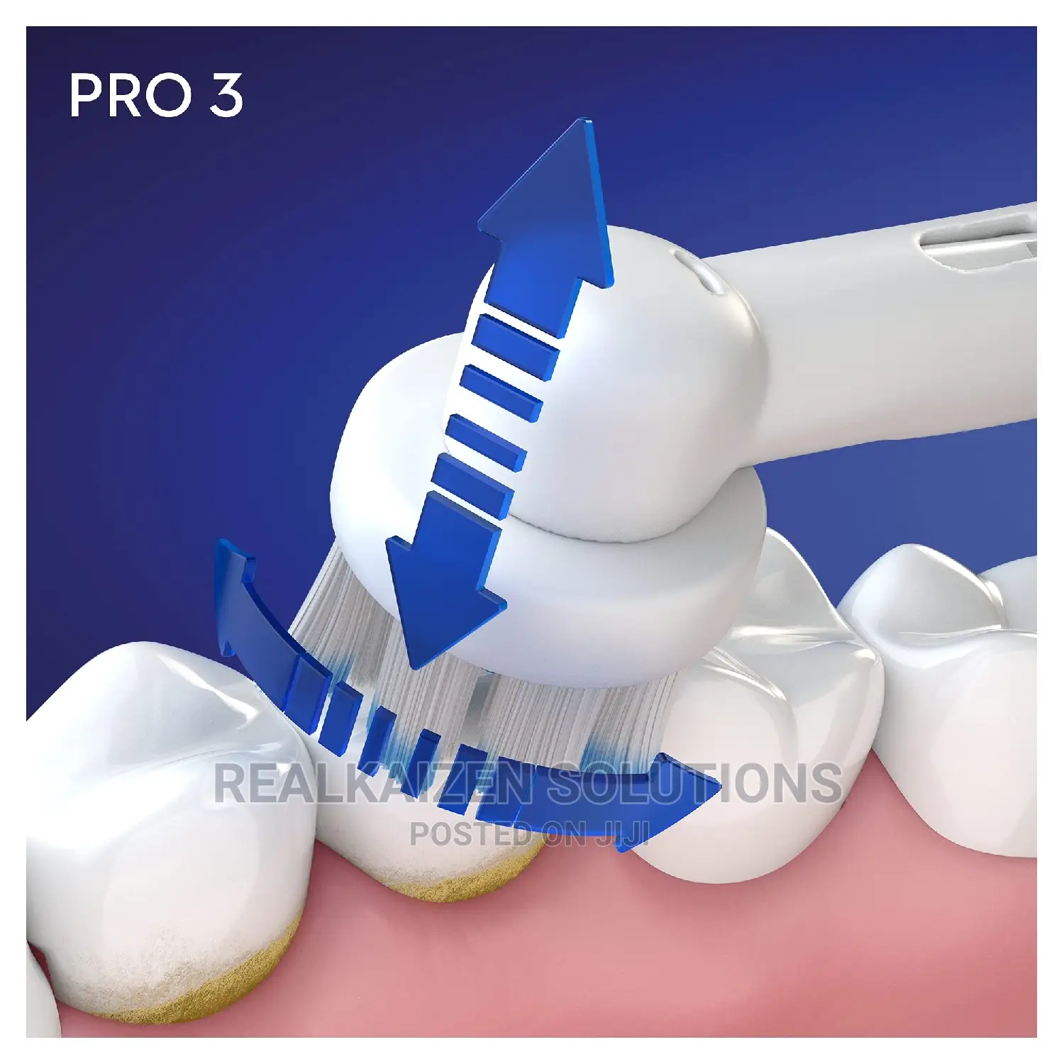 Oral-B Pro 3 - 3000 Electric Toothbrush Designed by Braun