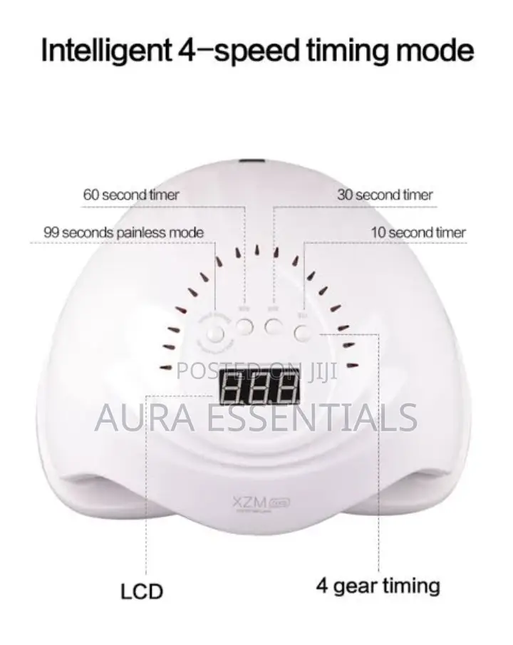 XZM Uv/Led Nail Lamp 168w