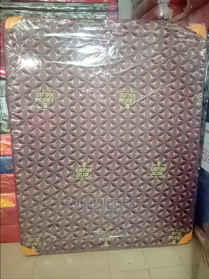 Super Deluxe Mattress 6*6 in 6inches.(Purple)