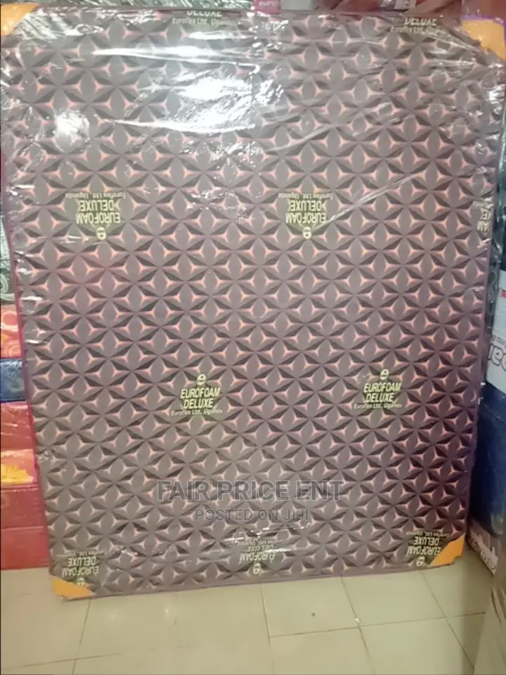 Mattress Eurofoam Super Deluxe.4*6 in 6 Inches (Purple)