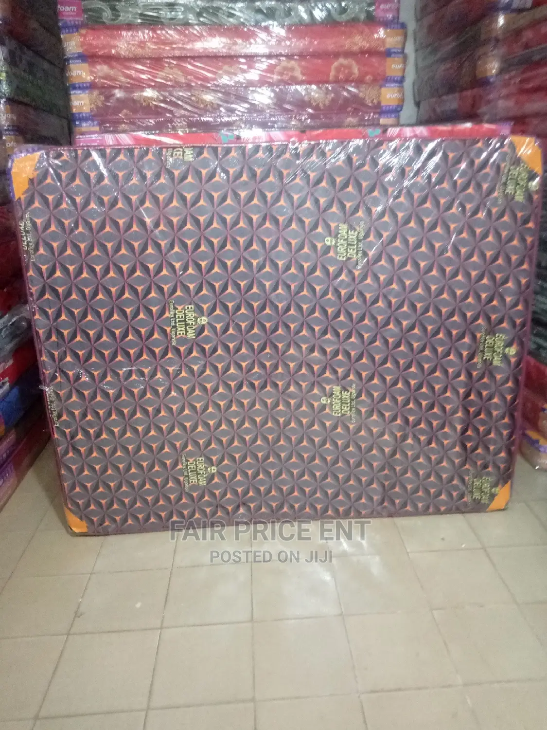 Mattress Eurofoam Super Deluxe.4*6 in 6 Inches (Purple)