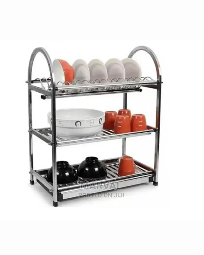 Large 3layer Dish Racker
