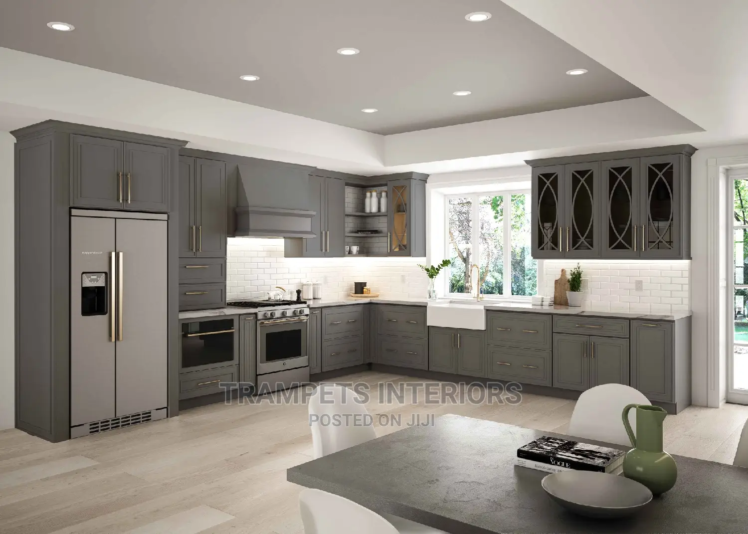 Grey Kitchen Cabinets