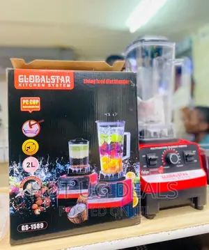 2L Heavy Duty Commercial Blender- Red