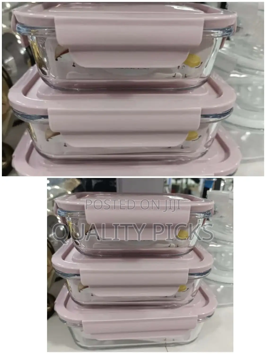 Glass Food Container