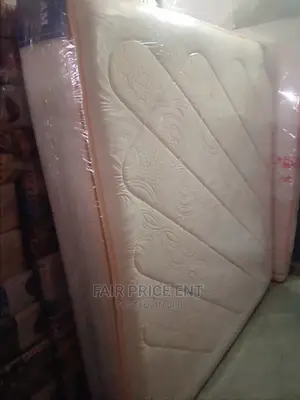 Re Bonded Mattress 5*6.8 Inches( White)