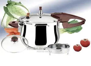 5litres Stainless Steel Pressure Cooker With Steamer