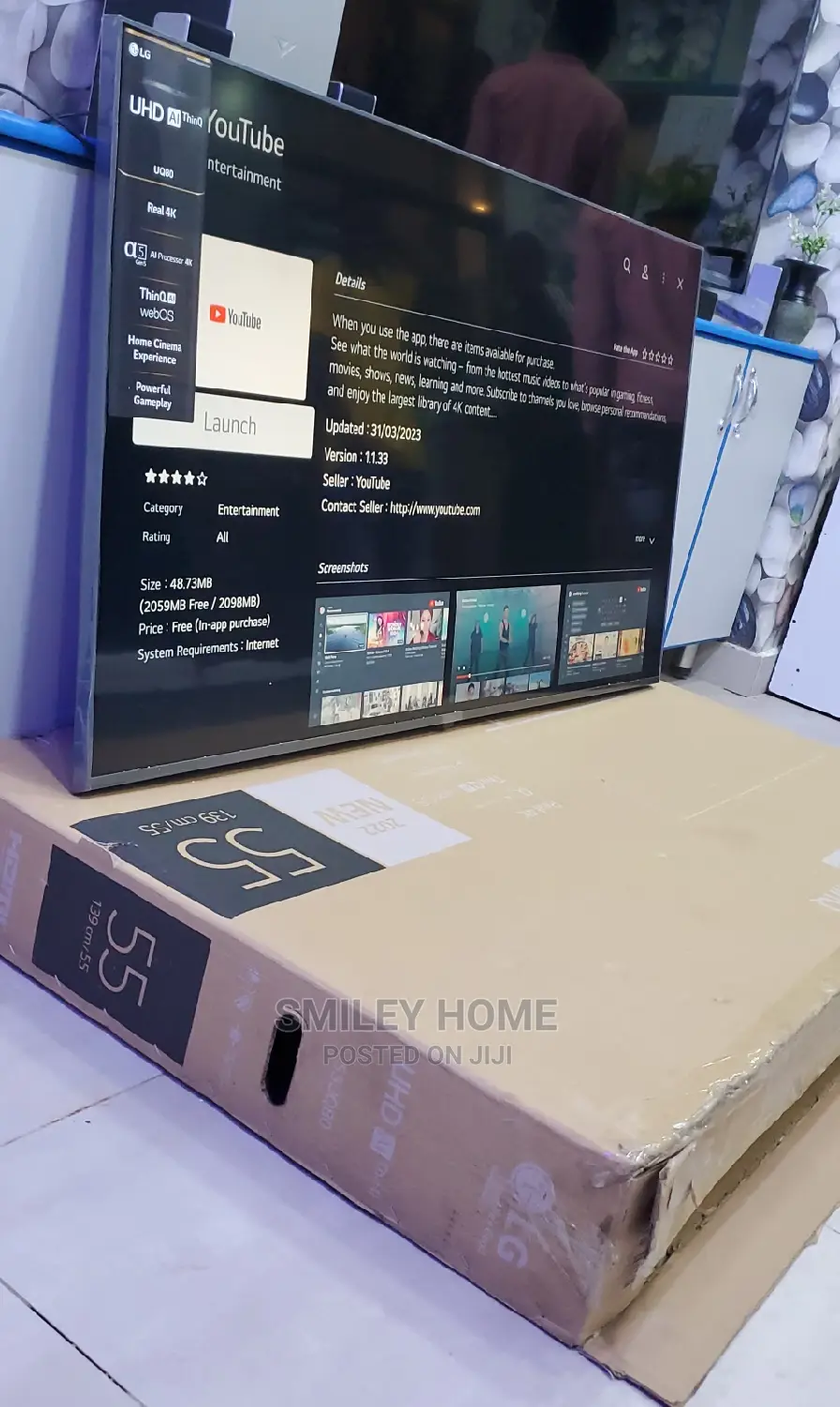 LG 55inches Smart Tv