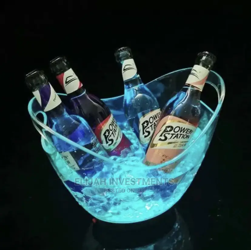 8L Ice Bucket With LED Light