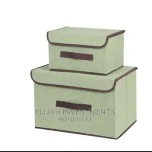2pcs Fabric Storage Boxes