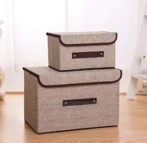 2pcs Fabric Storage Boxes