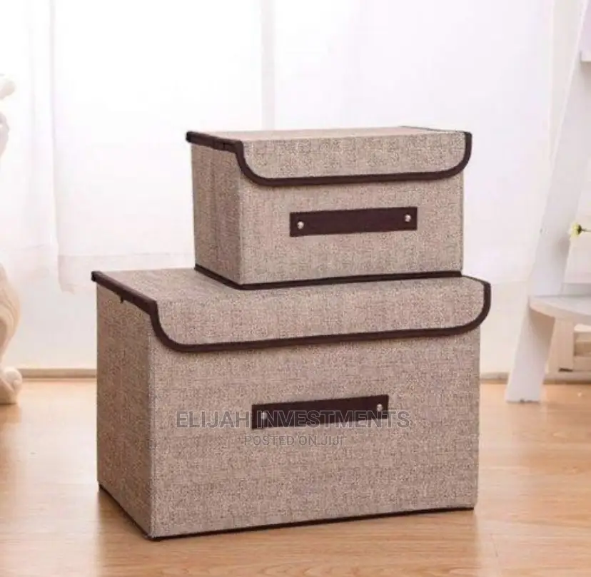 2pcs Fabric Storage Boxes