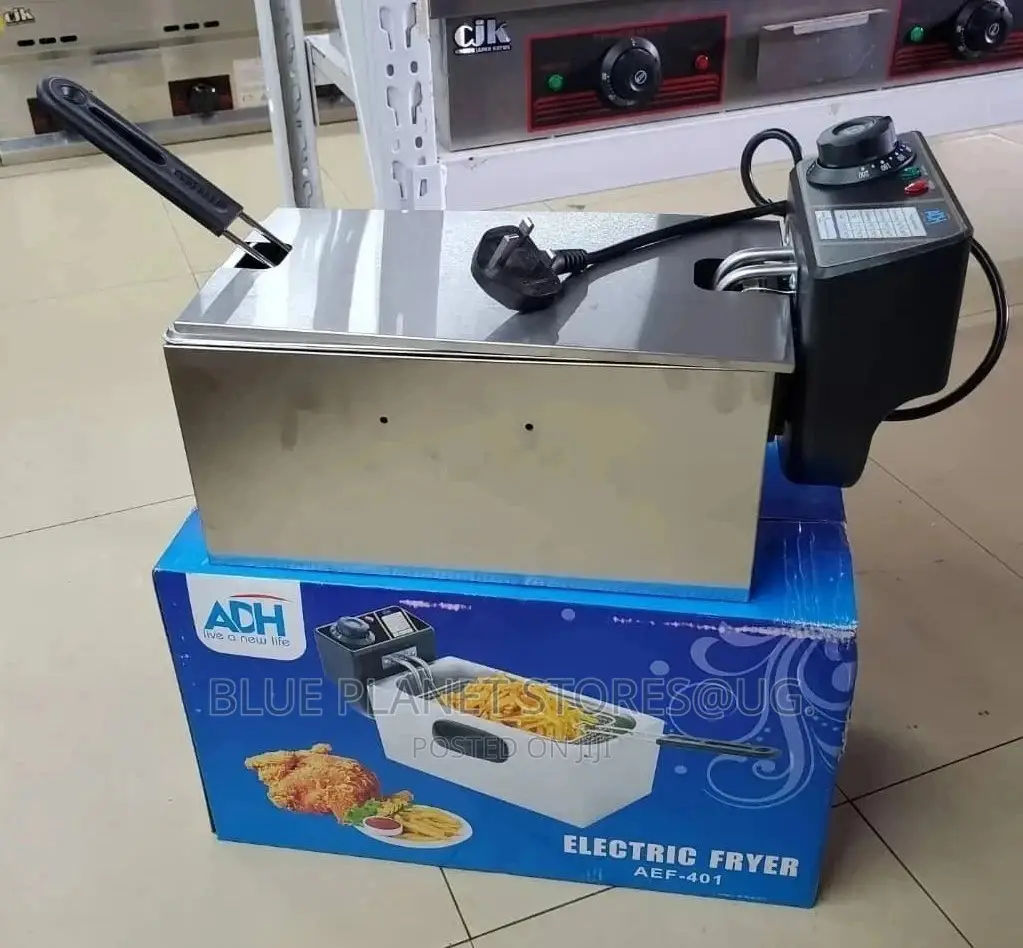 ADH 3.0L Single Electric Deep Fryers // 2000w // AEF-401.
