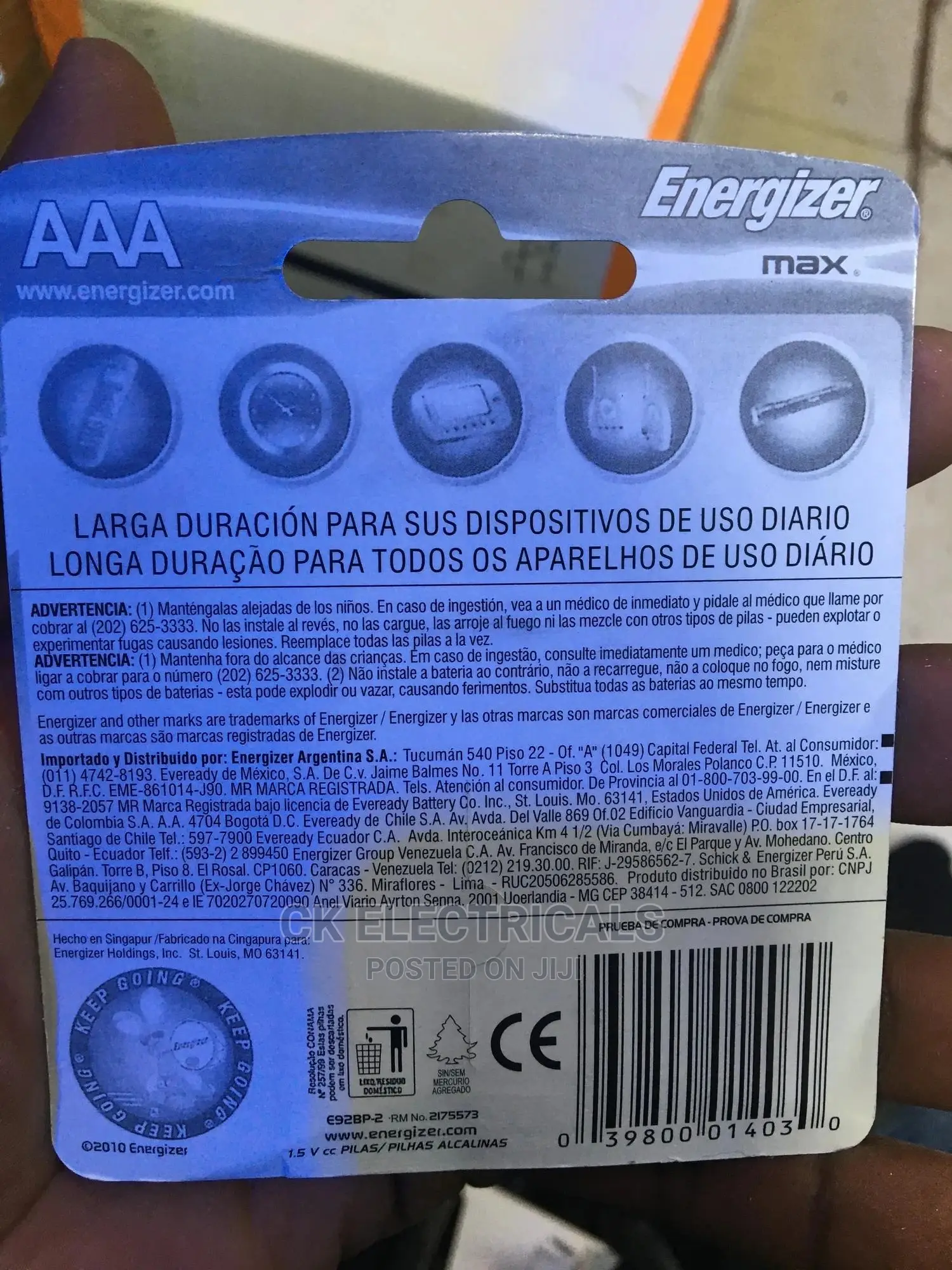 Both Rechargeable and Non Rechargeable AA Batteries Availabl