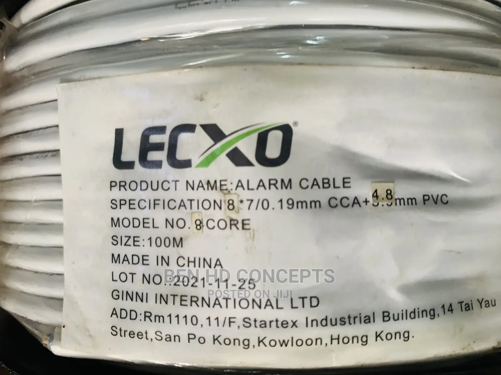ALARM CABLE 8 Core