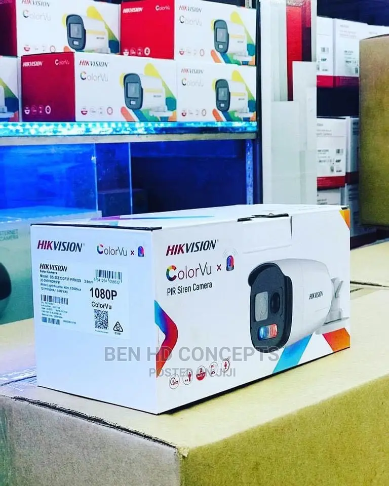 Hik SIREN CCTV Camera