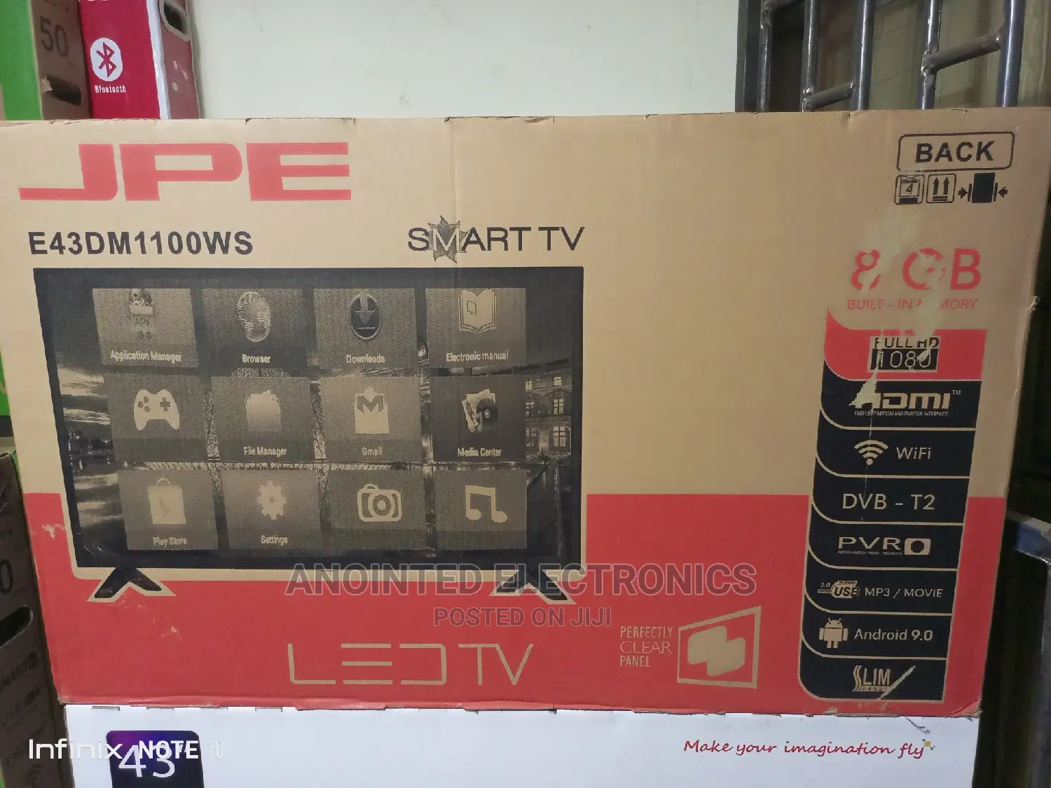 JPE 32" Flameless Tv