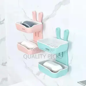 Double Soap Rack Holder