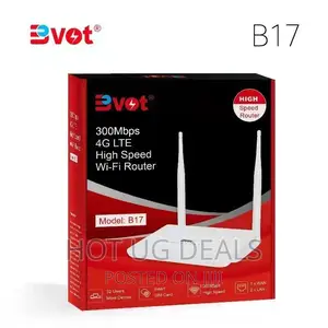 Photo - 4G LTE Simcard Router 300 Mbps Open to All Networks -White