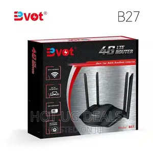 Photo - BVOT 4G LTE Simcard Router Open to All Networks- Black