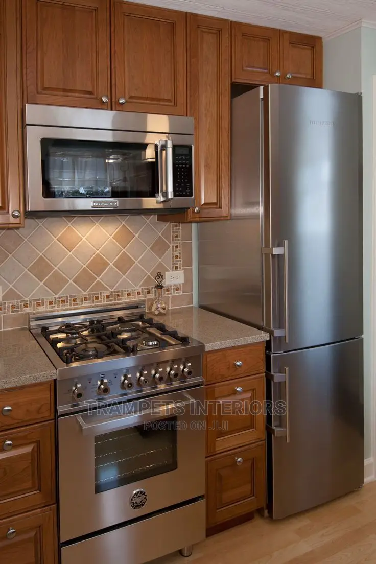 Kitchen Cabinets Clear Mahogany
