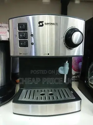 20 Bars Sayona Coffee Machine With 1 Years Warranty