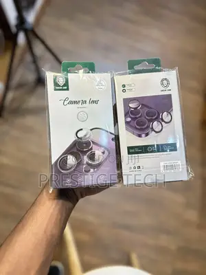 Green Lion Camera Lens Protector for iPhone 16 Pro, 15, 14