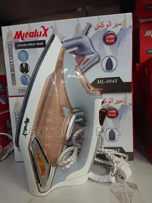 Myralux Steam Spray Iron From Dubai With 2 Years Warranty.