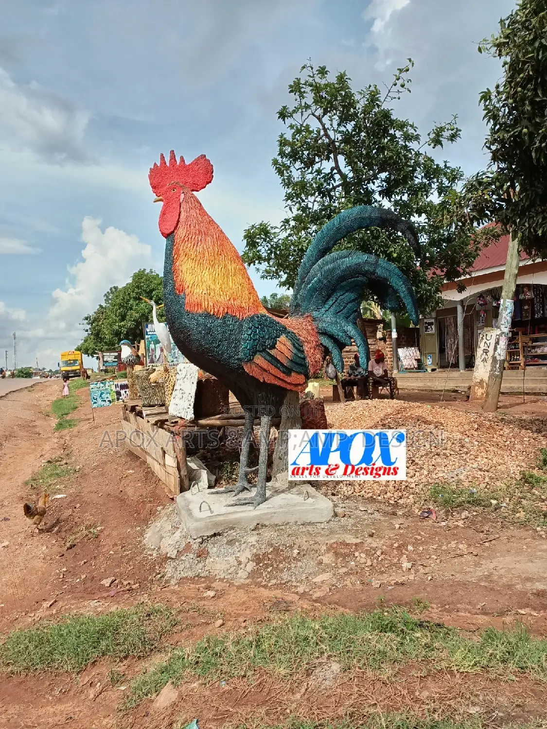 Cock Sculpture