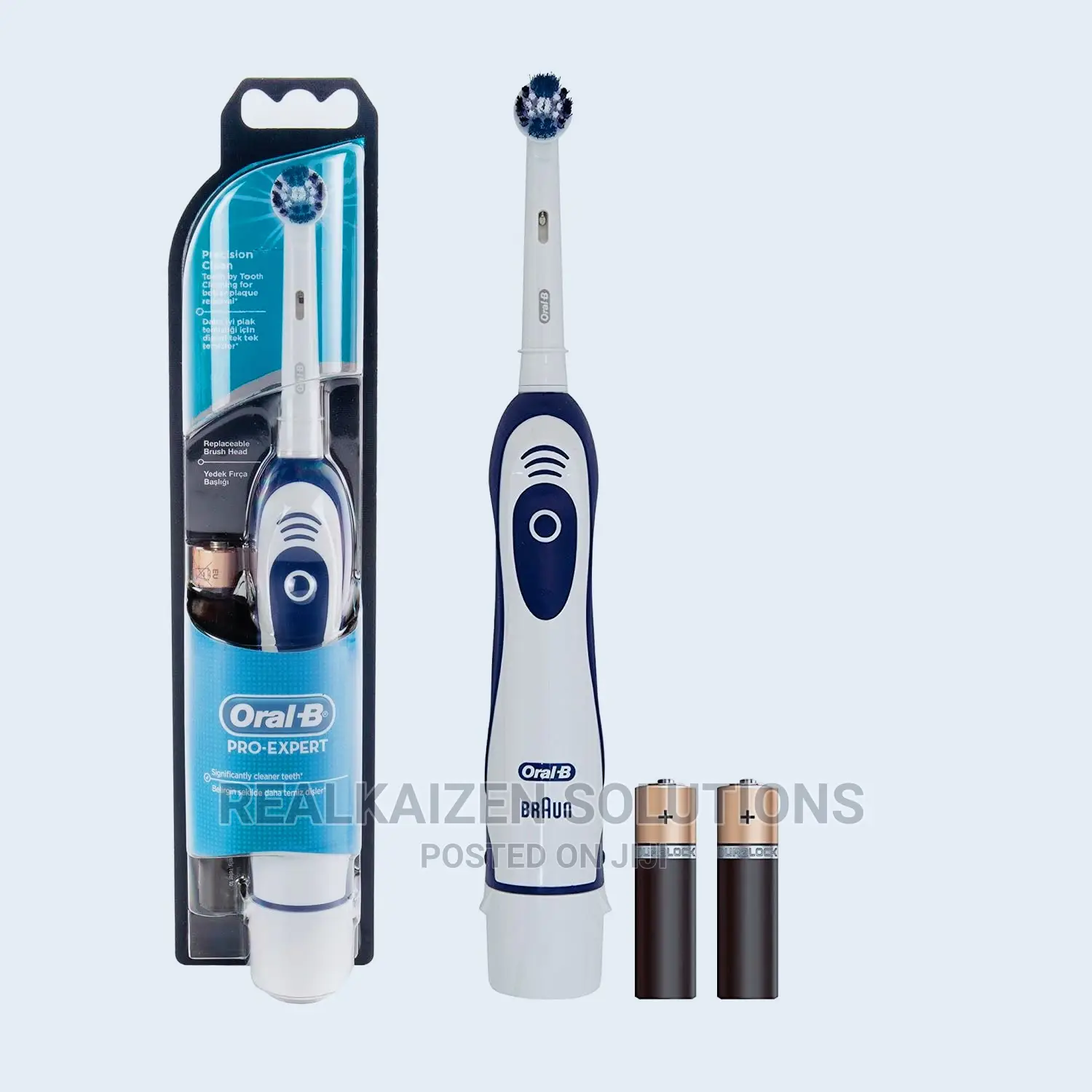 ORAL-B Pro Expert Electric Toothbrush With 2 Batteries