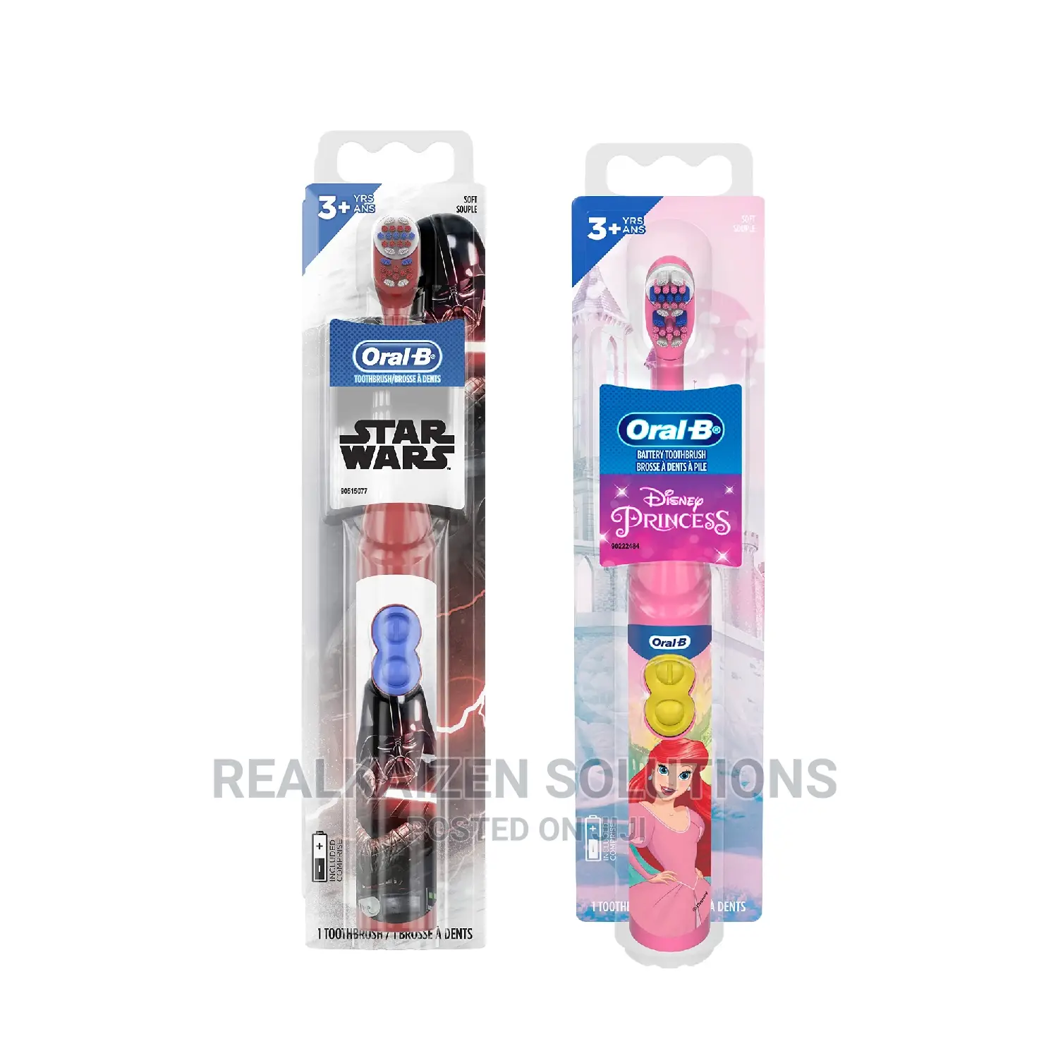ORAL-B Kids Electric Toothbrush With Disney's Fun Characters