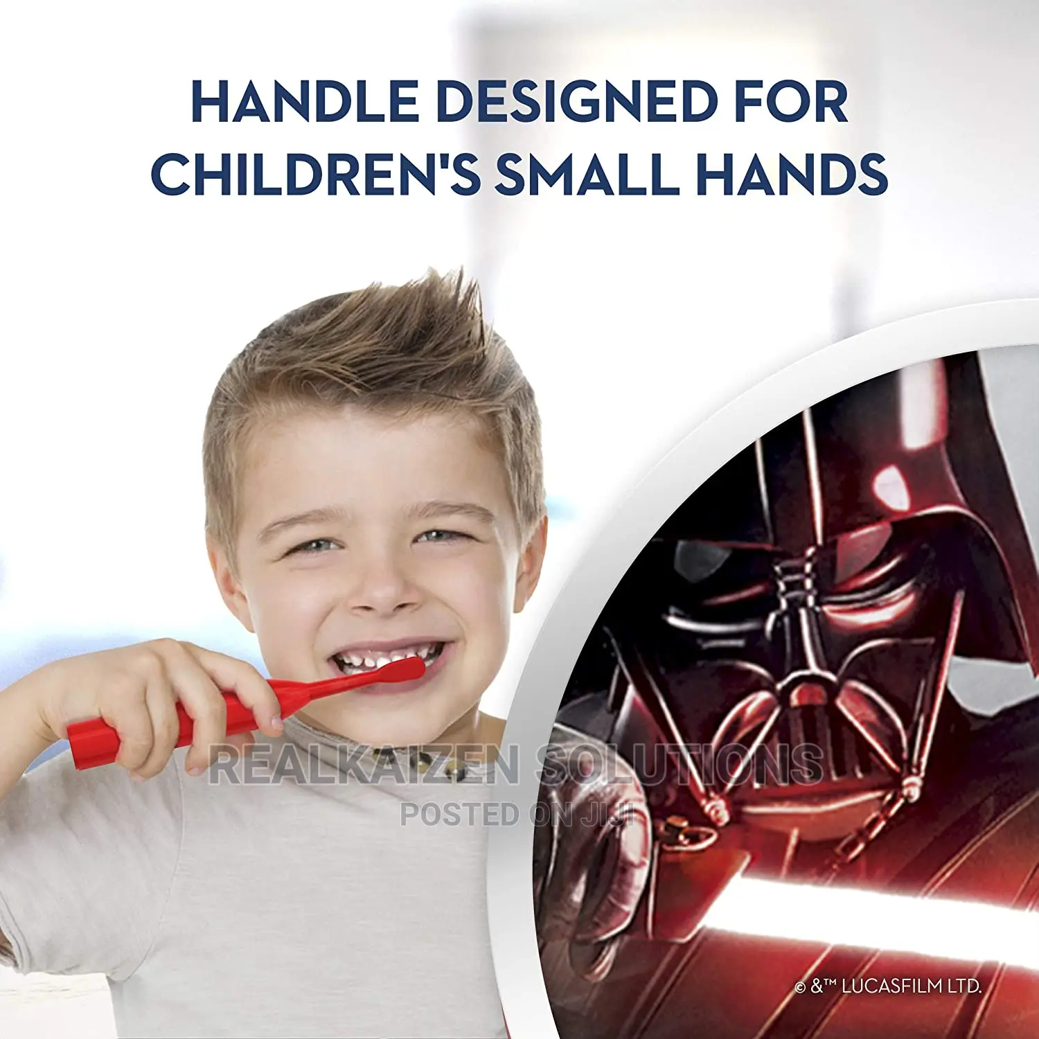 ORAL-B Kids Electric Toothbrush With Disney's Fun Characters